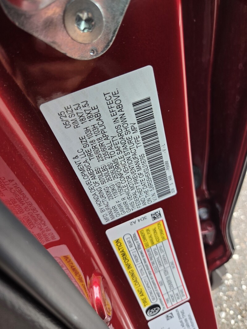 Used 2025 Honda CR-V Hybrid SPORT FWD in JACKSONVILLE, FLORIDA
