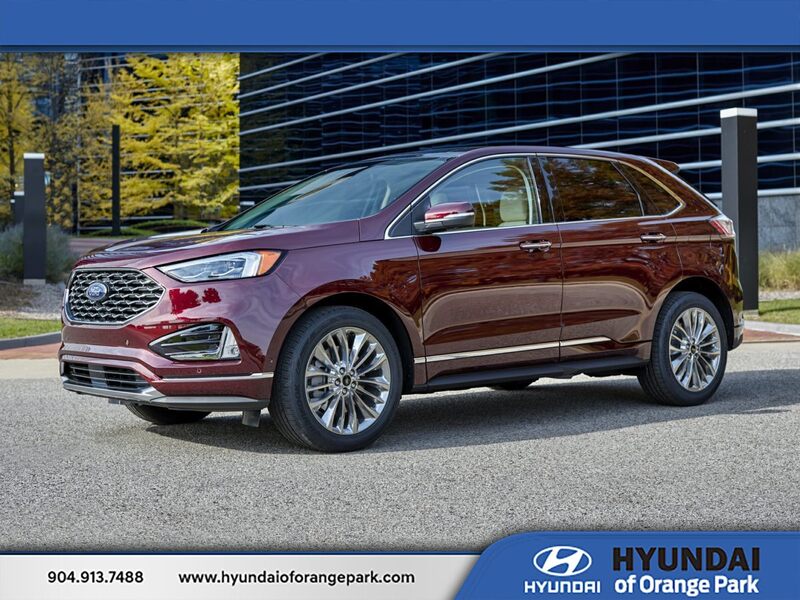 Used 2021 FORD EDGE TITANIUM in JACKSONVILLE, FLORIDA