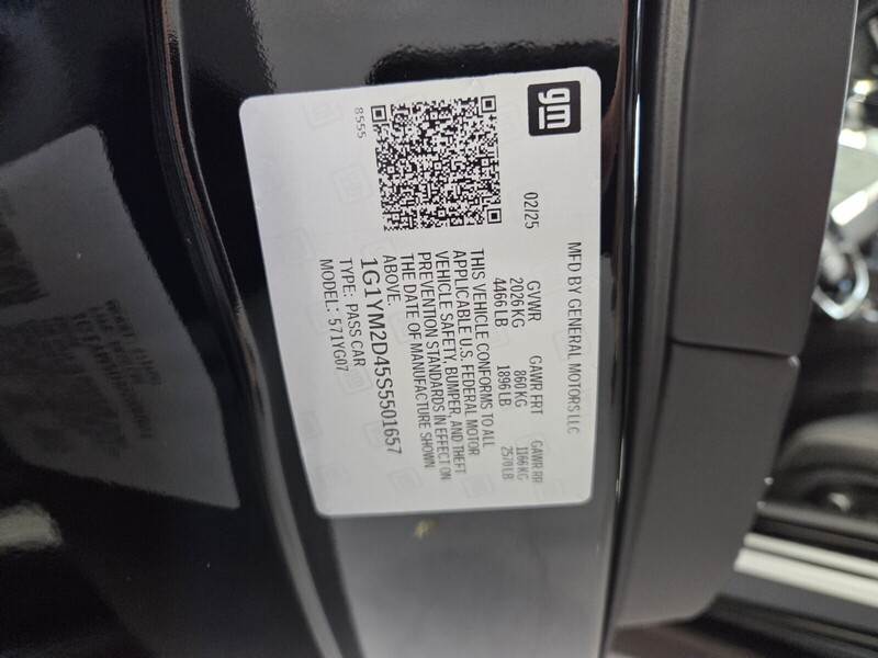 New 2025 CHEVROLET CORVETTE 3LZ in JACKSONVILLE, FLORIDA