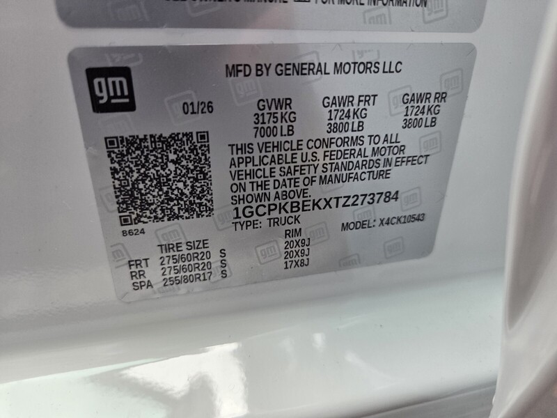 New 2026 CHEVROLET SILVERADO 1500 CUSTOM in JACKSONVILLE, FLORIDA