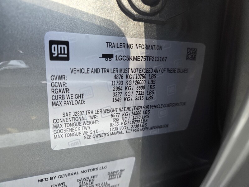 New 2026 CHEVROLET SILVERADO 2500 CUSTOM in JACKSONVILLE, FLORIDA