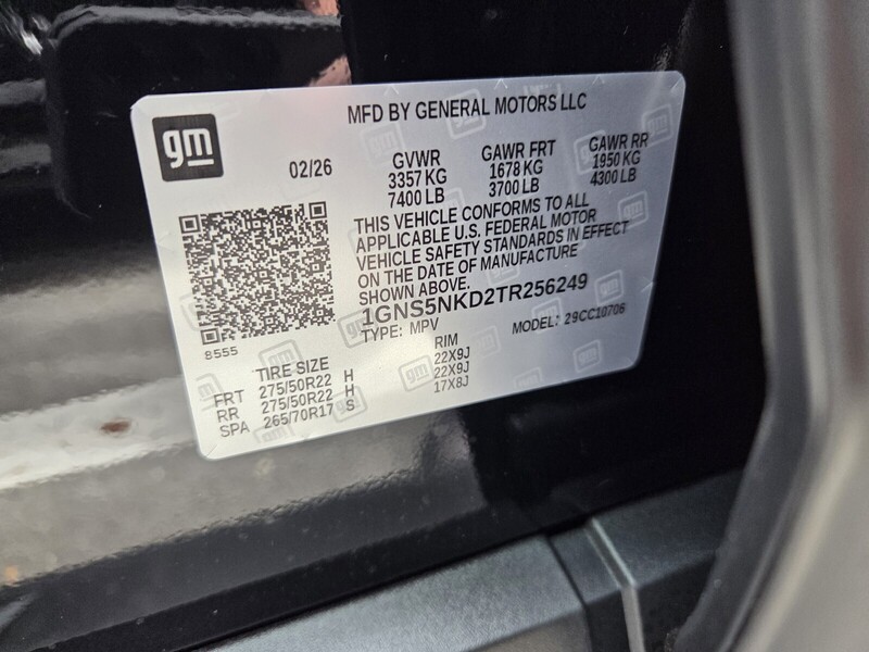 New 2026 CHEVROLET TAHOE LT in JACKSONVILLE, FLORIDA