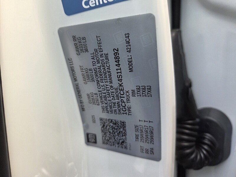 New 2025 CHEVROLET COLORADO 4WD LT in JACKSONVILLE, FLORIDA