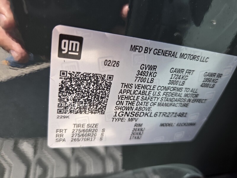 New 2026 CHEVROLET SUBURBAN Z71 in JACKSONVILLE, FLORIDA