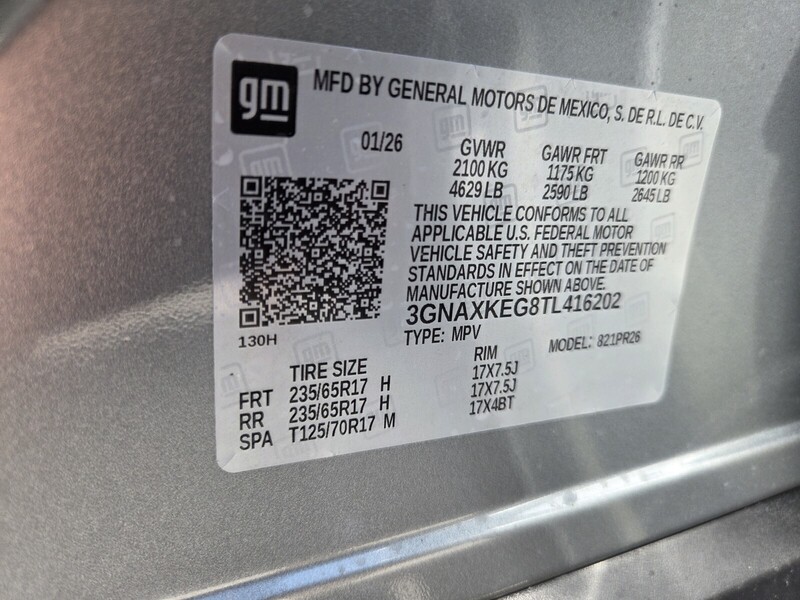 New 2026 CHEVROLET EQUINOX FWD ACTIV in JACKSONVILLE, FLORIDA