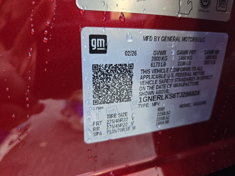 New 2026 CHEVROLET TRAVERSE FWD RS in JACKSONVILLE, FLORIDA