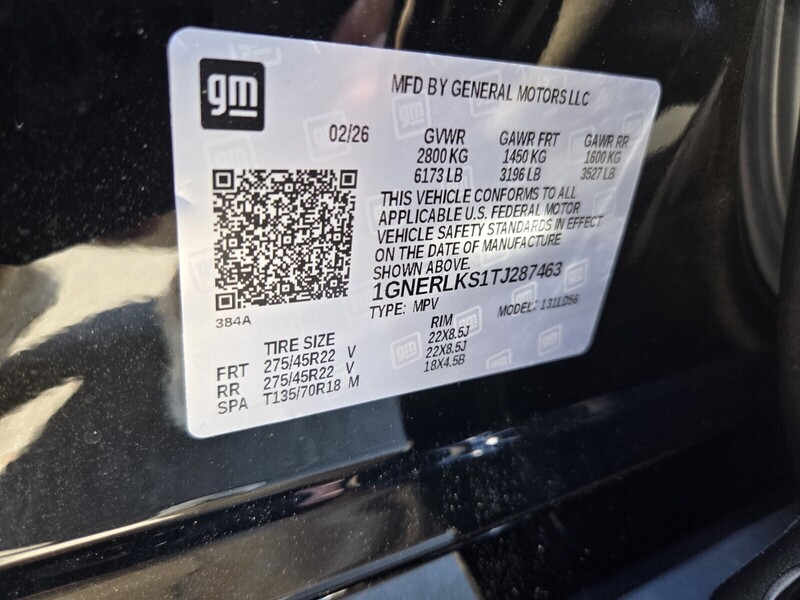 New 2026 CHEVROLET TRAVERSE FWD RS in JACKSONVILLE, FLORIDA