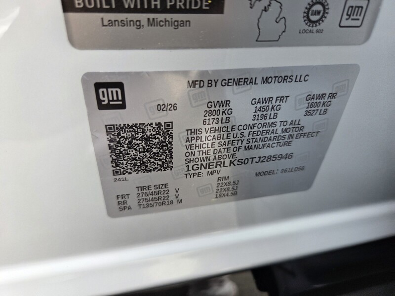 New 2026 CHEVROLET TRAVERSE FWD RS in JACKSONVILLE, FLORIDA