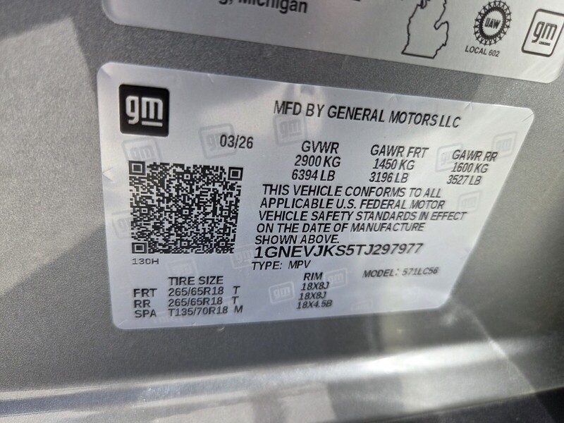 New 2026 CHEVROLET TRAVERSE AWD Z71 in JACKSONVILLE, FLORIDA