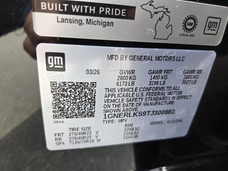 New 2026 CHEVROLET TRAVERSE FWD RS in JACKSONVILLE, FLORIDA