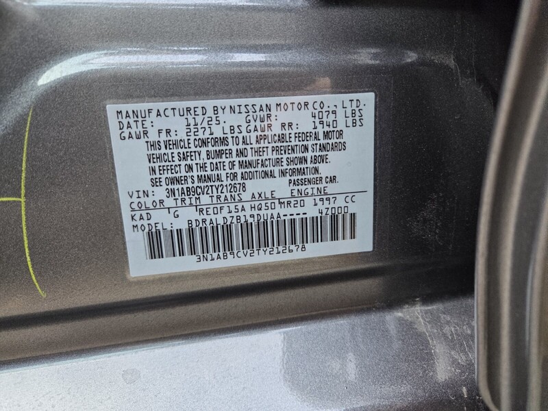 New 2026 NISSAN SENTRA SV in JACKSONVILLE, FLORIDA