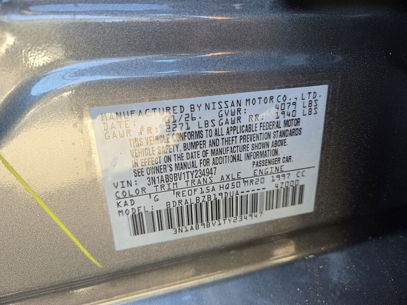 New 2026 NISSAN SENTRA S in JACKSONVILLE, FLORIDA