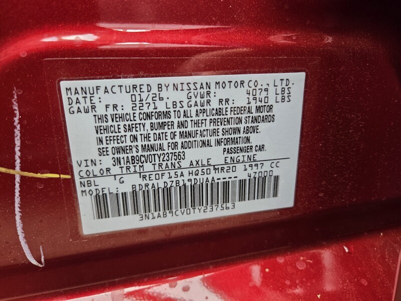 New 2026 NISSAN SENTRA SV in JACKSONVILLE, FLORIDA