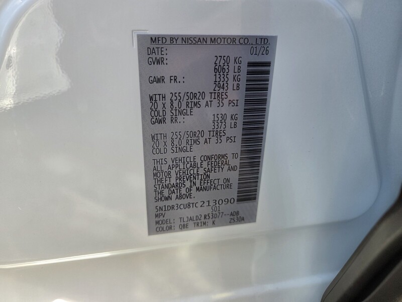 New 2026 NISSAN PATHFINDER SL in JACKSONVILLE, FLORIDA