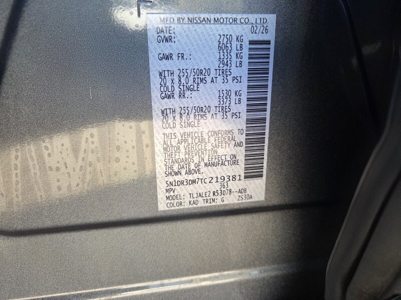 New 2026 NISSAN PATHFINDER PLATINUM in JACKSONVILLE, FLORIDA