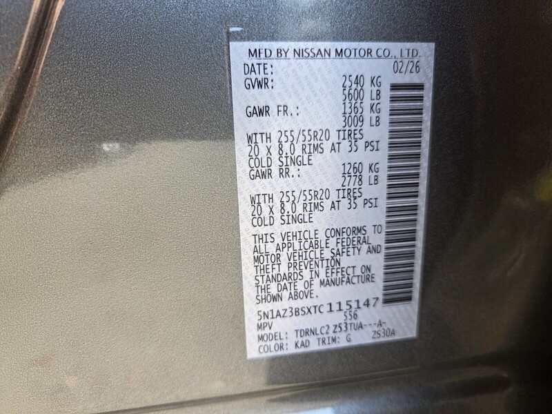 New 2026 NISSAN MURANO SV in JACKSONVILLE, FLORIDA