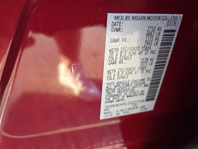 New 2026 NISSAN PATHFINDER PLATINUM in JACKSONVILLE, FLORIDA