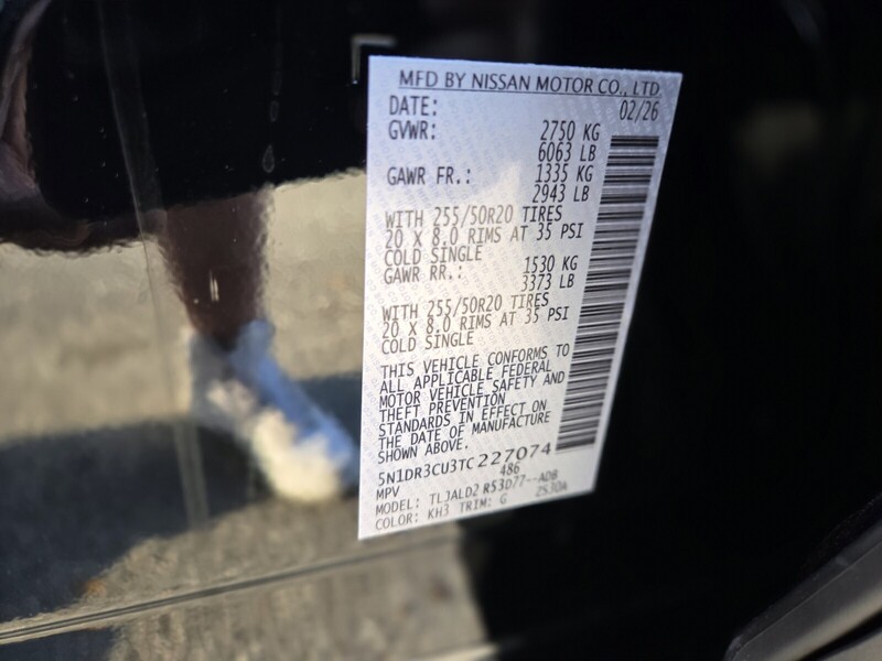 New 2026 NISSAN PATHFINDER SL in JACKSONVILLE, FLORIDA