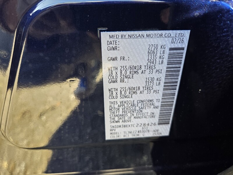 New 2026 NISSAN PATHFINDER SV in JACKSONVILLE, FLORIDA