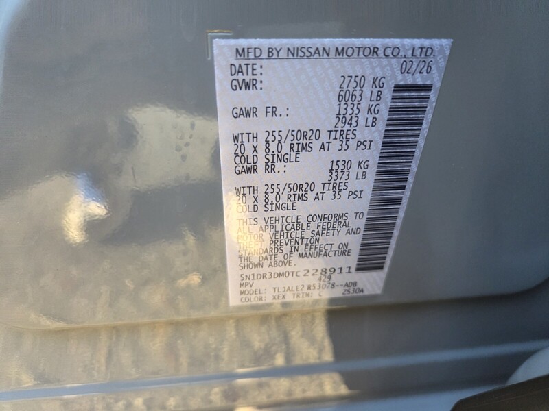 New 2026 NISSAN PATHFINDER PLATINUM in JACKSONVILLE, FLORIDA