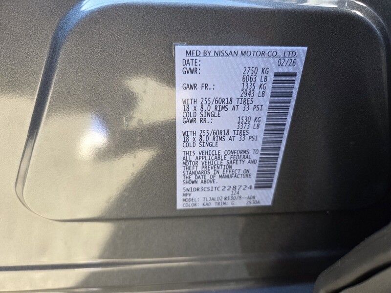 New 2026 NISSAN PATHFINDER SL in JACKSONVILLE, FLORIDA