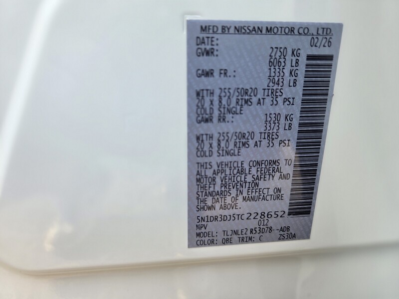 New 2026 NISSAN PATHFINDER SL in JACKSONVILLE, FLORIDA