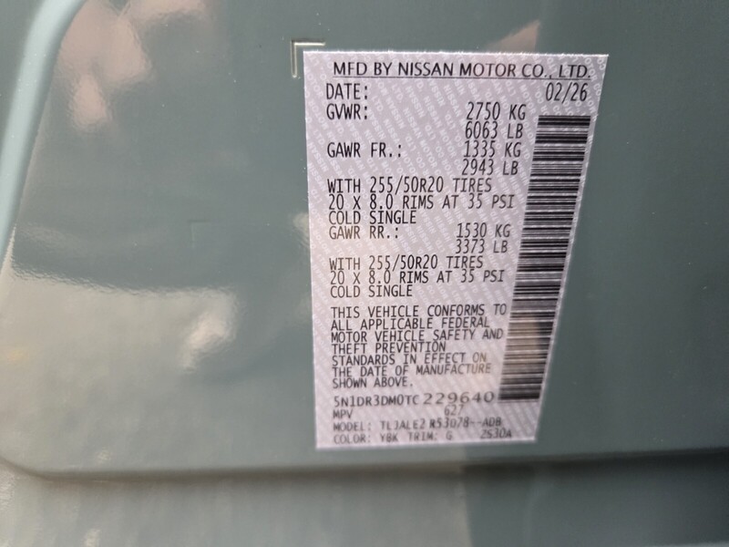 New 2026 NISSAN PATHFINDER PLATINUM in JACKSONVILLE, FLORIDA