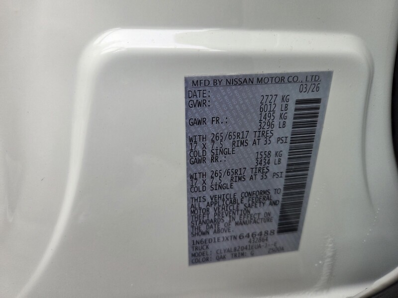 New 2026 NISSAN FRONTIER SV in JACKSONVILLE, FLORIDA