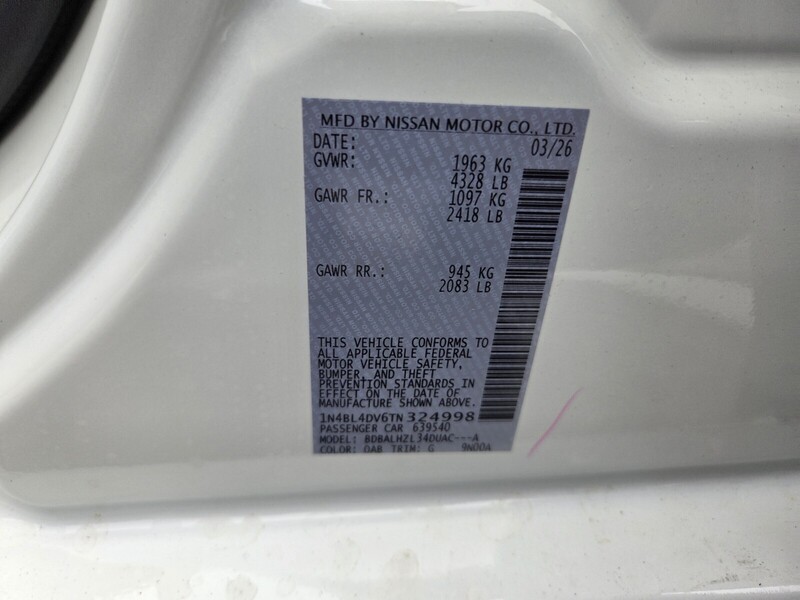 New 2026 NISSAN ALTIMA SV in JACKSONVILLE, FLORIDA