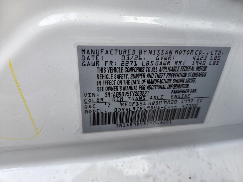 New 2026 NISSAN SENTRA SR in JACKSONVILLE, FLORIDA