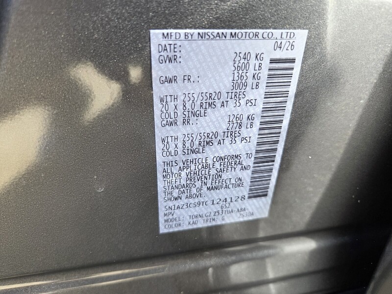 New 2026 NISSAN MURANO SL in JACKSONVILLE, FLORIDA