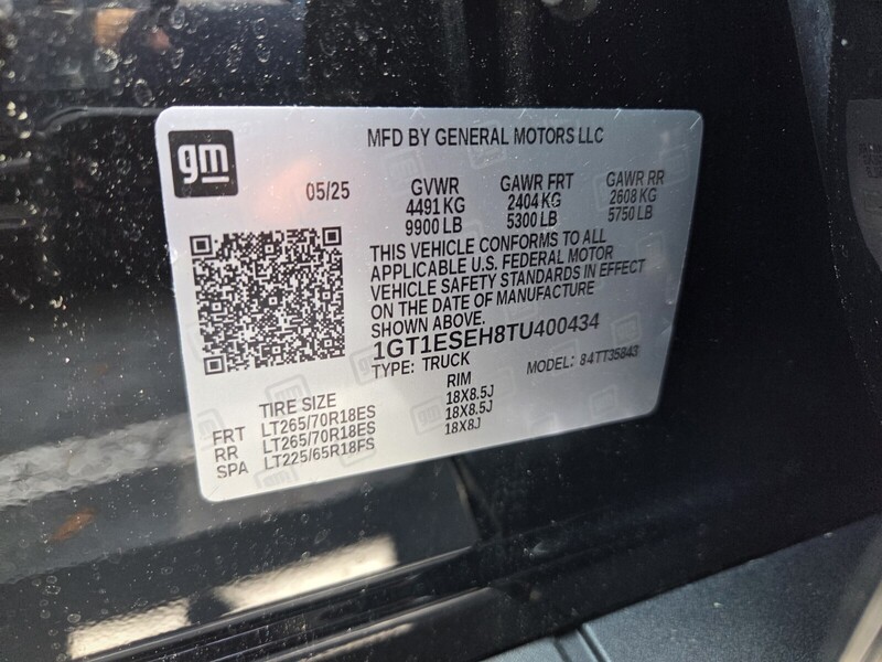 New 2026 GMC SIERRA EV STANDARD RANGE ELEVATION in JACKSONVILLE, FLORIDA