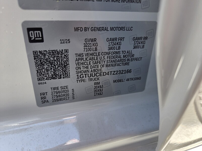 New 2026 GMC SIERRA 1500 ELEVATION in JACKSONVILLE, FLORIDA