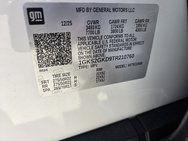 New 2026 GMC YUKON XL ELEVATION in JACKSONVILLE, FLORIDA