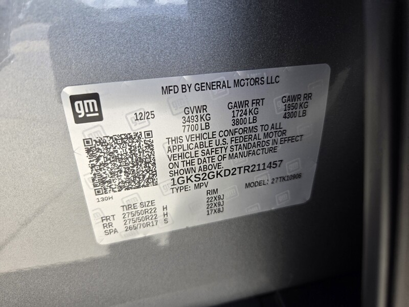 New 2026 GMC YUKON XL ELEVATION in JACKSONVILLE, FLORIDA