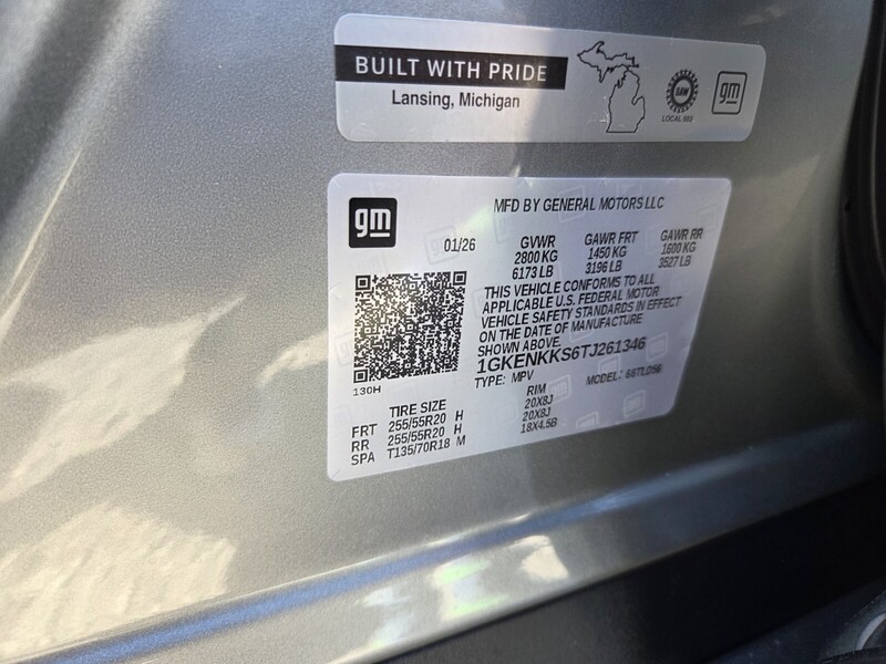 New 2026 GMC ACADIA FWD ELEVATION in JACKSONVILLE, FLORIDA