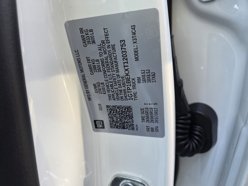 New 2026 GMC CANYON 2WD ELEVATION in JACKSONVILLE, FLORIDA