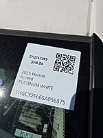 New 2025 Honda Accord Hybrid EX-L in JACKSONVILLE, FLORIDA (Photo 1)