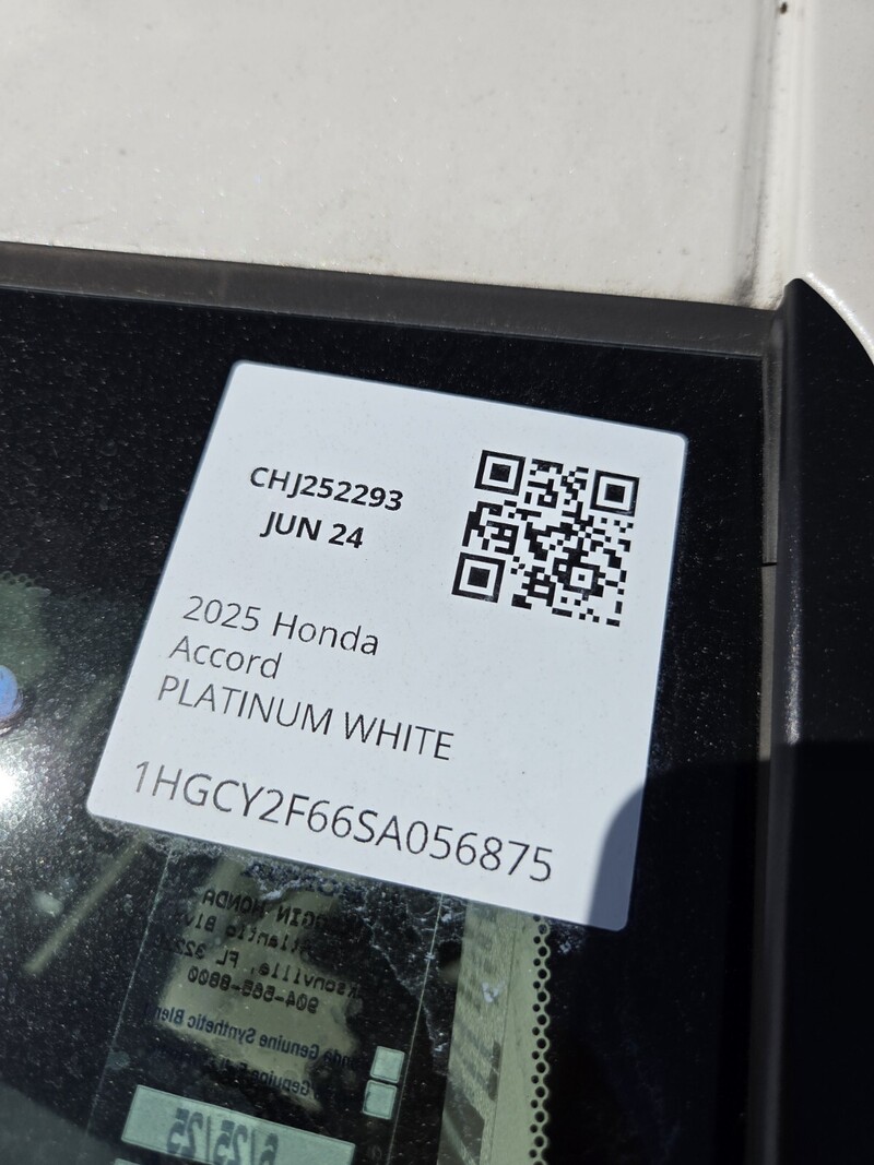 New 2025 Honda Accord Hybrid EX-L in JACKSONVILLE, FLORIDA