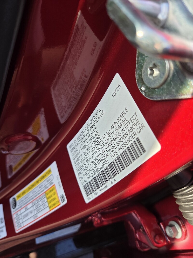 New 2025 Honda Accord Hybrid EX-L in JACKSONVILLE, FLORIDA