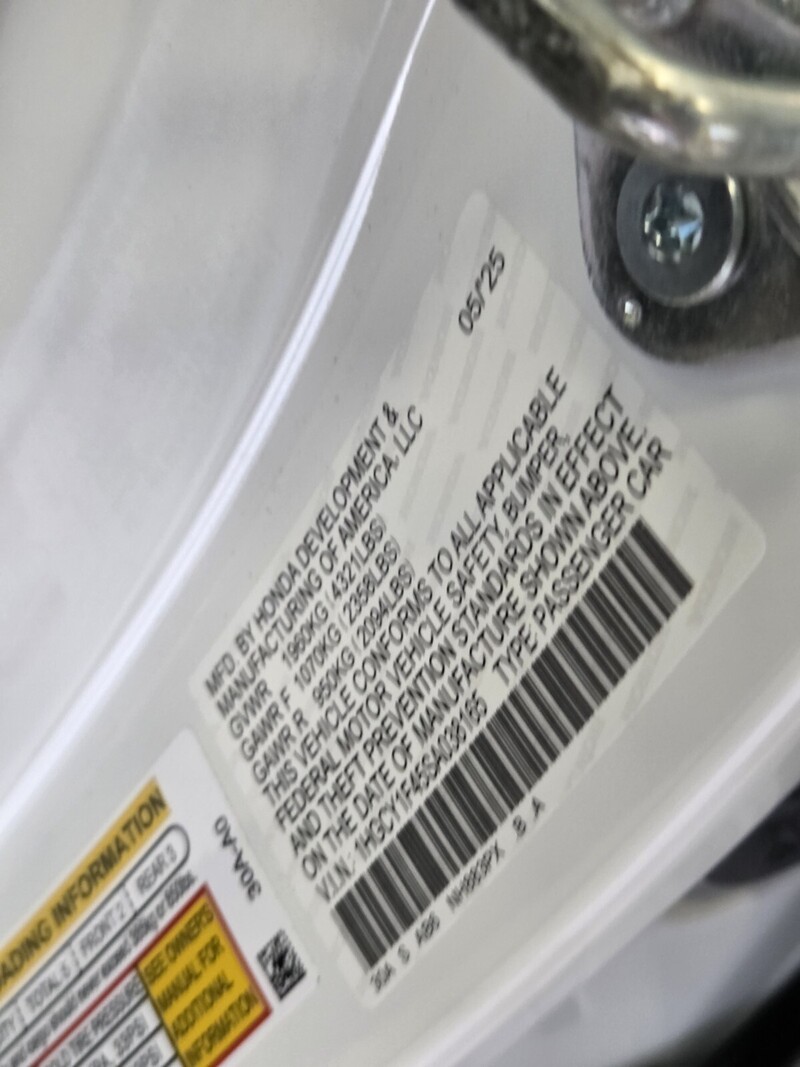 New 2025 Honda Accord Sedan SE in JACKSONVILLE, FLORIDA