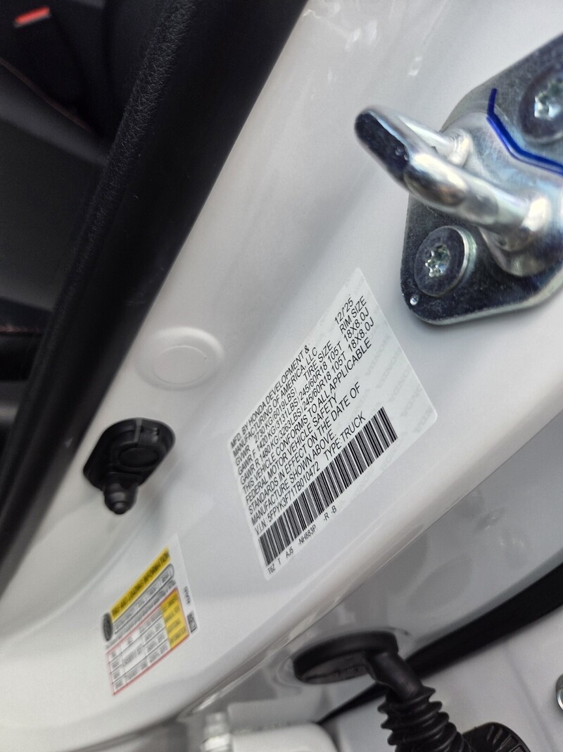 New 2026 Honda Ridgeline TRAILSPORT+ in JACKSONVILLE, FLORIDA