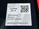 New 2026 Honda Passport TRAILSPORT in JACKSONVILLE, FLORIDA (Photo 13)