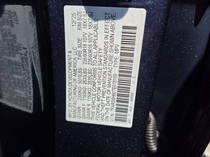 New 2026 Honda CR-V Hybrid TRAILSPORT in JACKSONVILLE, FLORIDA