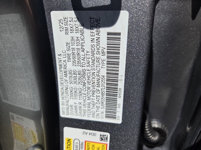 New 2026 Honda CR-V Hybrid SPORT-L in JACKSONVILLE, FLORIDA