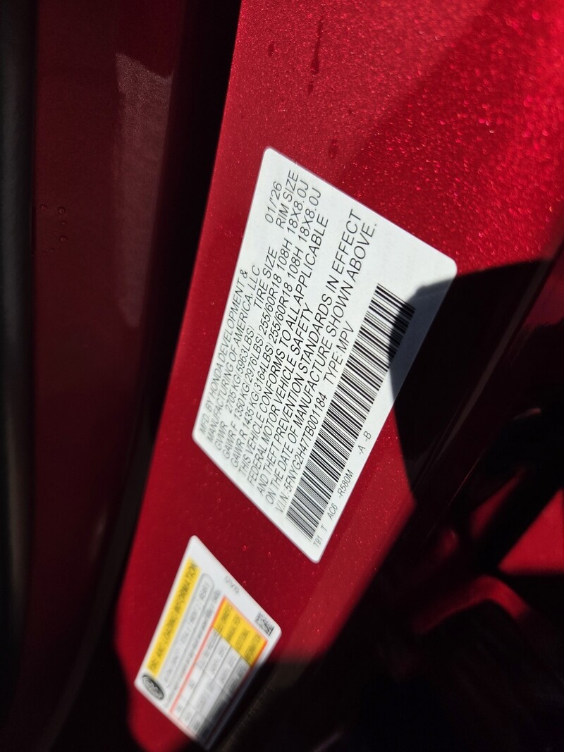 New 2026 Honda Pilot EX-L in JACKSONVILLE, FLORIDA