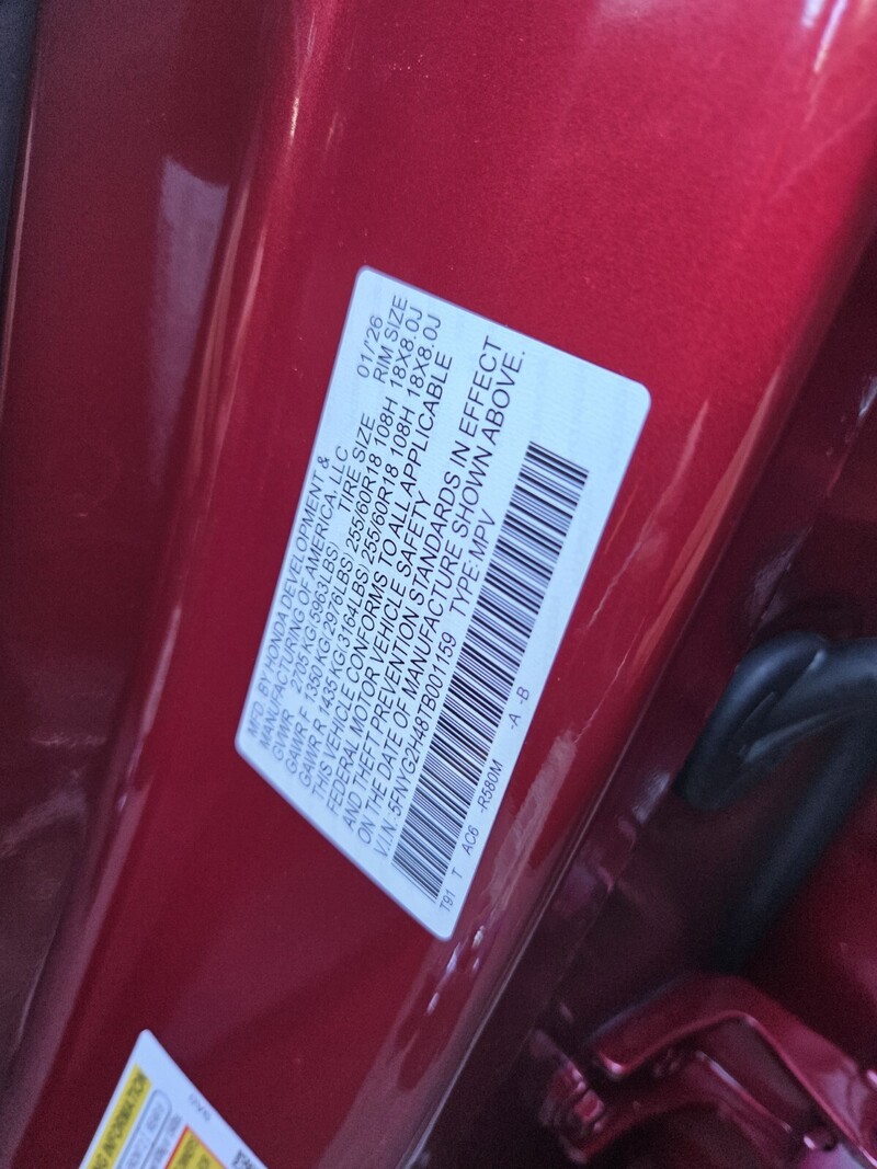 New 2026 Honda Pilot EX-L in JACKSONVILLE, FLORIDA