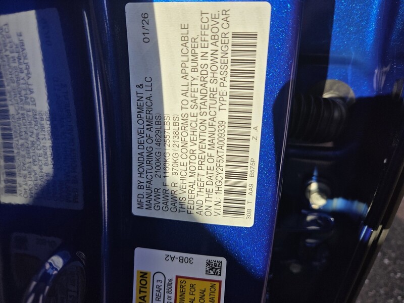 New 2026 Honda Accord Hybrid SPORT in JACKSONVILLE, FLORIDA