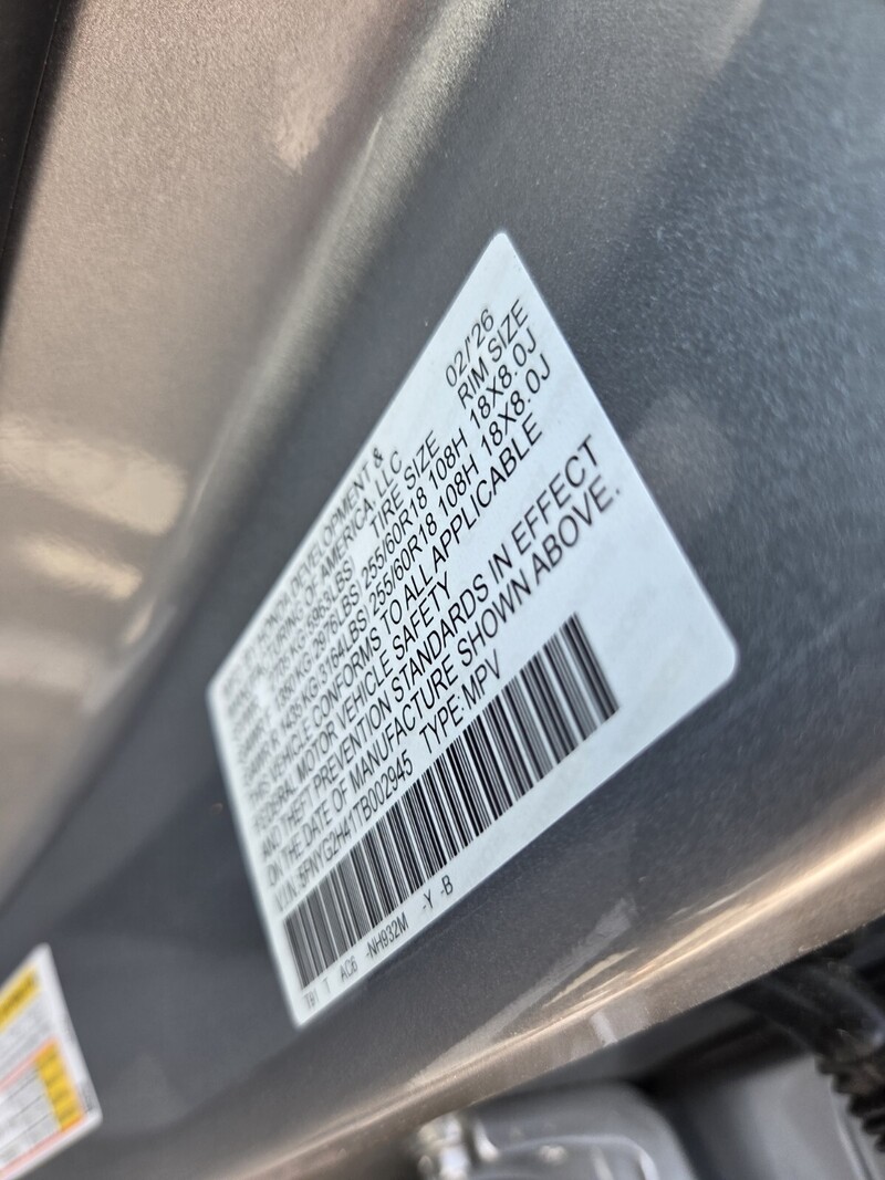 New 2026 Honda Pilot EX-L in JACKSONVILLE, FLORIDA