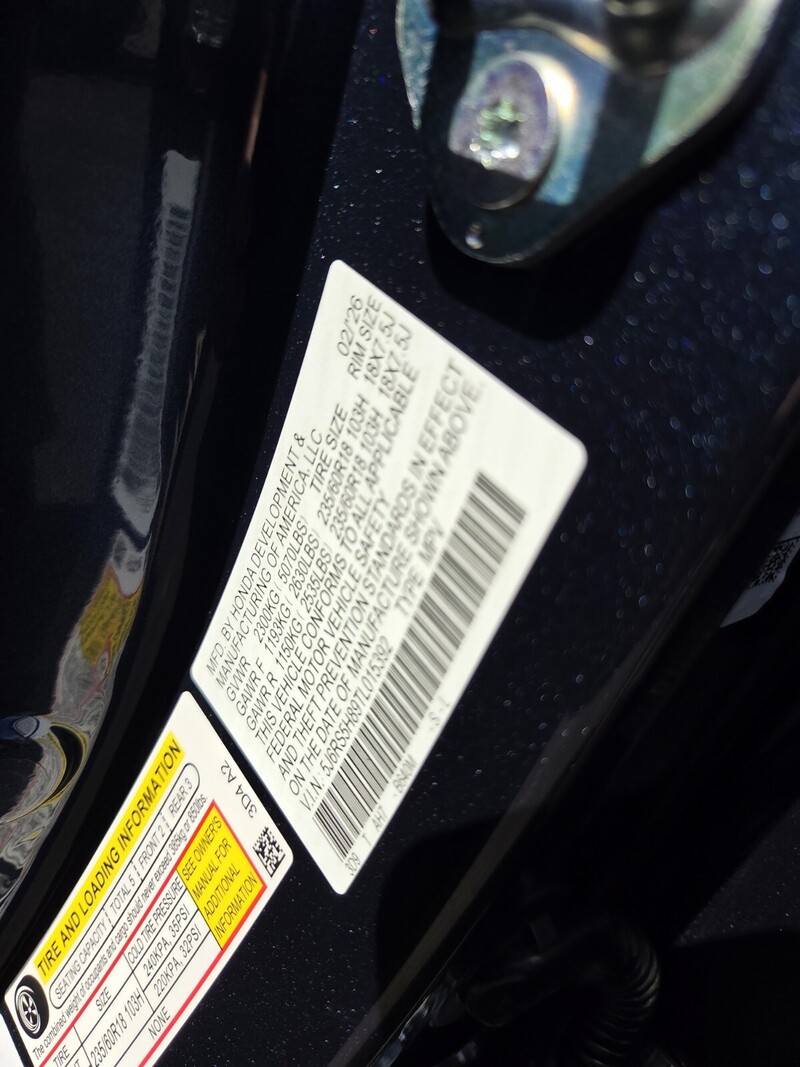 New 2026 Honda CR-V Hybrid SPORT-L in JACKSONVILLE, FLORIDA